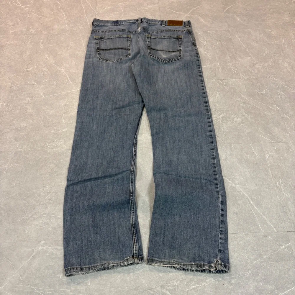 Lee Modern Series Relaxed Fit Bootcut Jeans Mens Blue Medium Wash L653 38x32